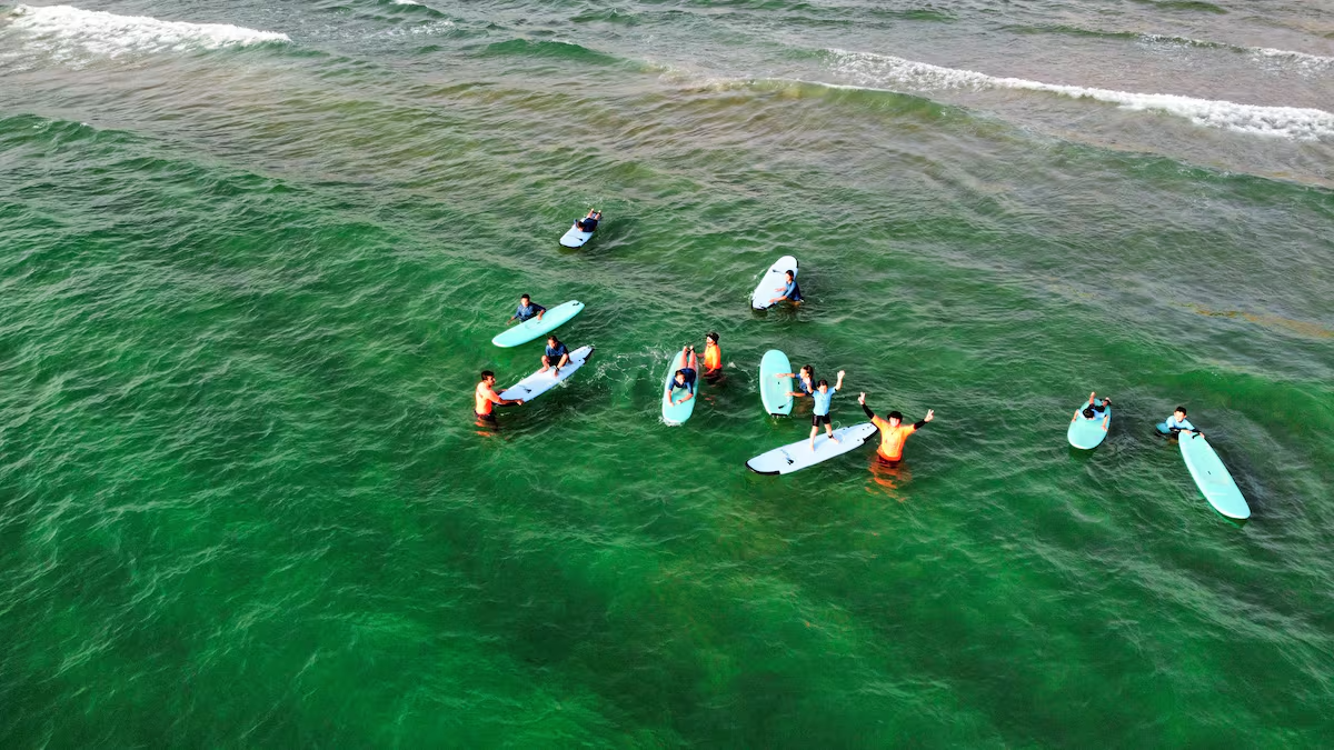 Experiencias clases de suf paddle surf playa de roche conil cadiz